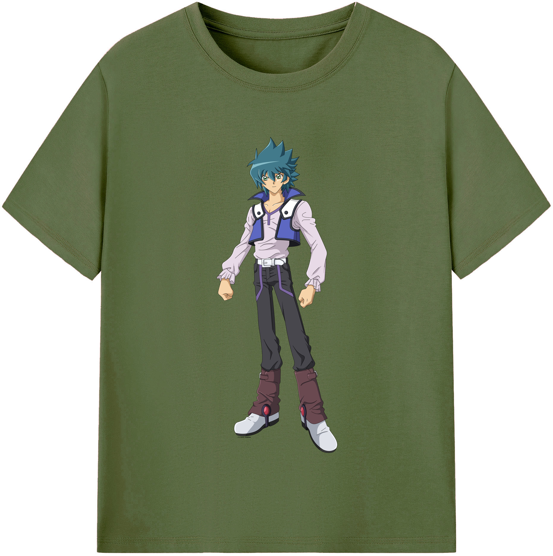 （画像用） 遊☆戯☆王 Yu-Gi-Oh! 綿100％半袖Tシャツ（フロントプリント）
